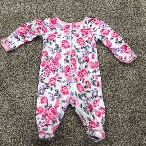 0-3 month flower sleeper